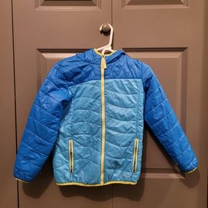 L.L. Bean PrimaLoft Packaway Hooded Jacket Large (14-16)